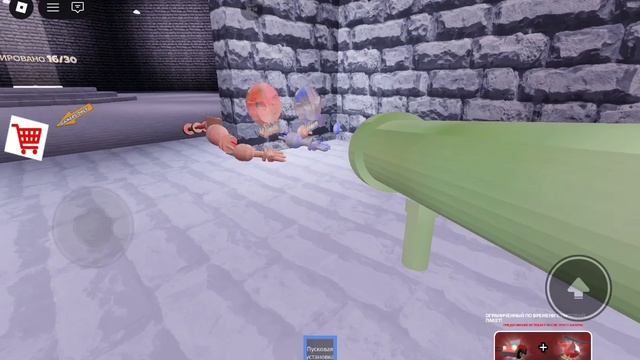 Играю в игру: Тюрьма Уилсона(скрытой обби) 1 часть...
