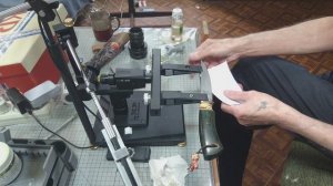 Микроподвод чугунным притиром с пастой 10/7 по методу Сергея Феско. Ролик от Станислава в работе.