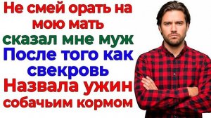 Истории из жизни|Свекровь назвала мою еду|Аудио рассказы|Аудиокниги слушать онлайн|Жизненные истории