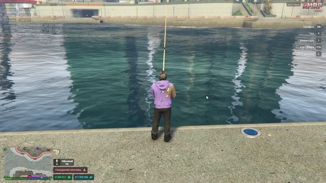ПОДНЯЛСЯ НА РЫБАЛКЕ В RMRP GTA 5 / ЛУЧШИЙ ЗАРАБОТОК НА РМРП?! смотреть онлайн