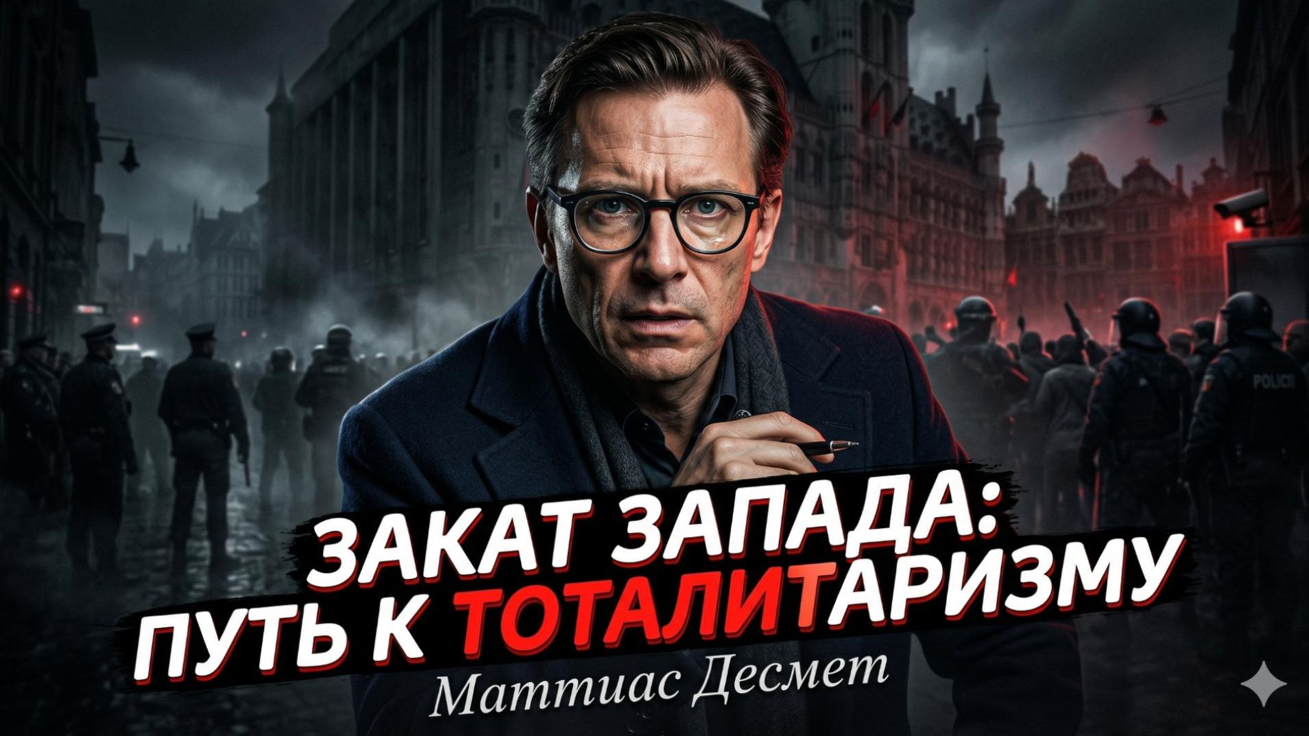 🚨 Маттиас Десме | Свобода умирает? Запад стремительно скатывается в тоталитаризм