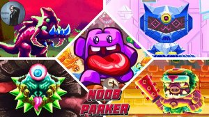 Super Mombo Quest - Все Боссы + Концовка.