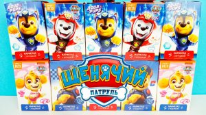 ЩЕНЯЧИЙ ПАТРУЛЬ AQUA PUPS СВИТ БОКС 2026! СЮРПРИЗЫ игрушки, Paw Patrol Sweet Box Surprise unboxing