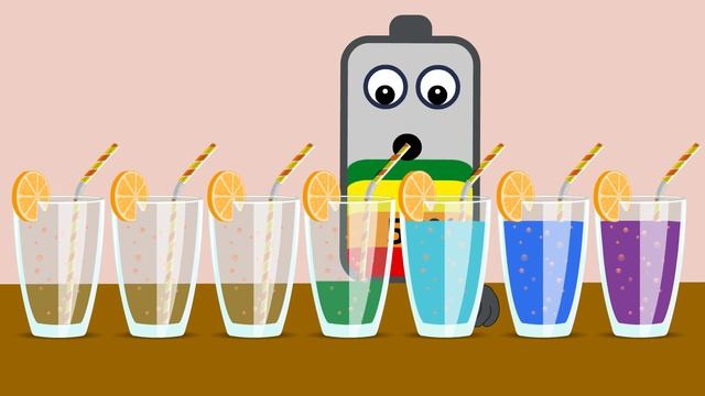 Drinking Rainbow Juice! 🌈 Asmr Mukbang Animation Battery Charging Animation NCR Animation смотреть онлайн