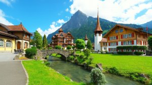 Кандерштег, Швейцария 🇨🇭 Живописная деревенька в кантоне Берн | #смотретьонлайн #путешествиеонлайн