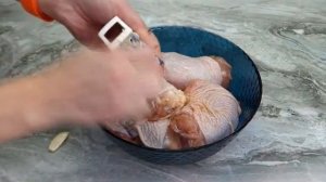 Вкуснее шашлыка Мало кто знает этот секрет Бабушка научила так готовить куриные бедра за 60 минут