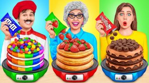 Кулинарный Челлендж# Я против Бабушки # Удивительные Кухонные Рецепты от Mega DO Challenge