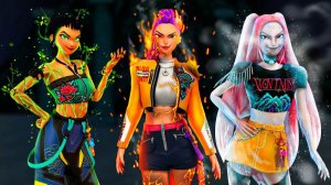 ХАНТРИКС, НО ОНИ ЖЕ ДЕМОНЫ-ЭЛЕМЕНТАЛИ｜ K-Pop Demon Hunters Animation