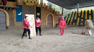 Богатырский турнир  Представление конного театра в парке Ривьера Парк Ривьера визитная карточка Сочи
