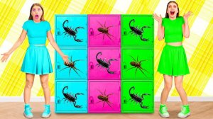 Челлендж Цветная Загадочная коробка # Смешные Моменты от TeamTeen Challenge