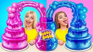 Укрась Торт Челлендж # Забавные Лайфхаки с Едой от Mega DO Challenge