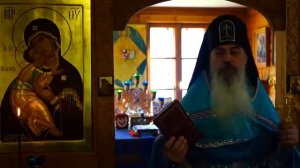 Проповедь о Богородице и Христе - Схиигумен ГАВРИИЛ