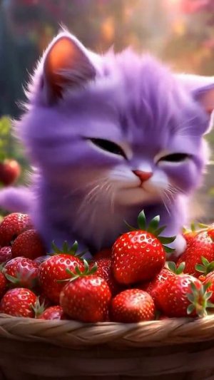 Счастье_вполне_материально!_#фиолетовыйкотёнок_#люблюкотиков