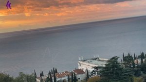 Крым. ЮБК. Гаспра. [4] Красивые облака. 16.11.24 #юбк #андрейкрымский #гаспра #artemiikrym #море