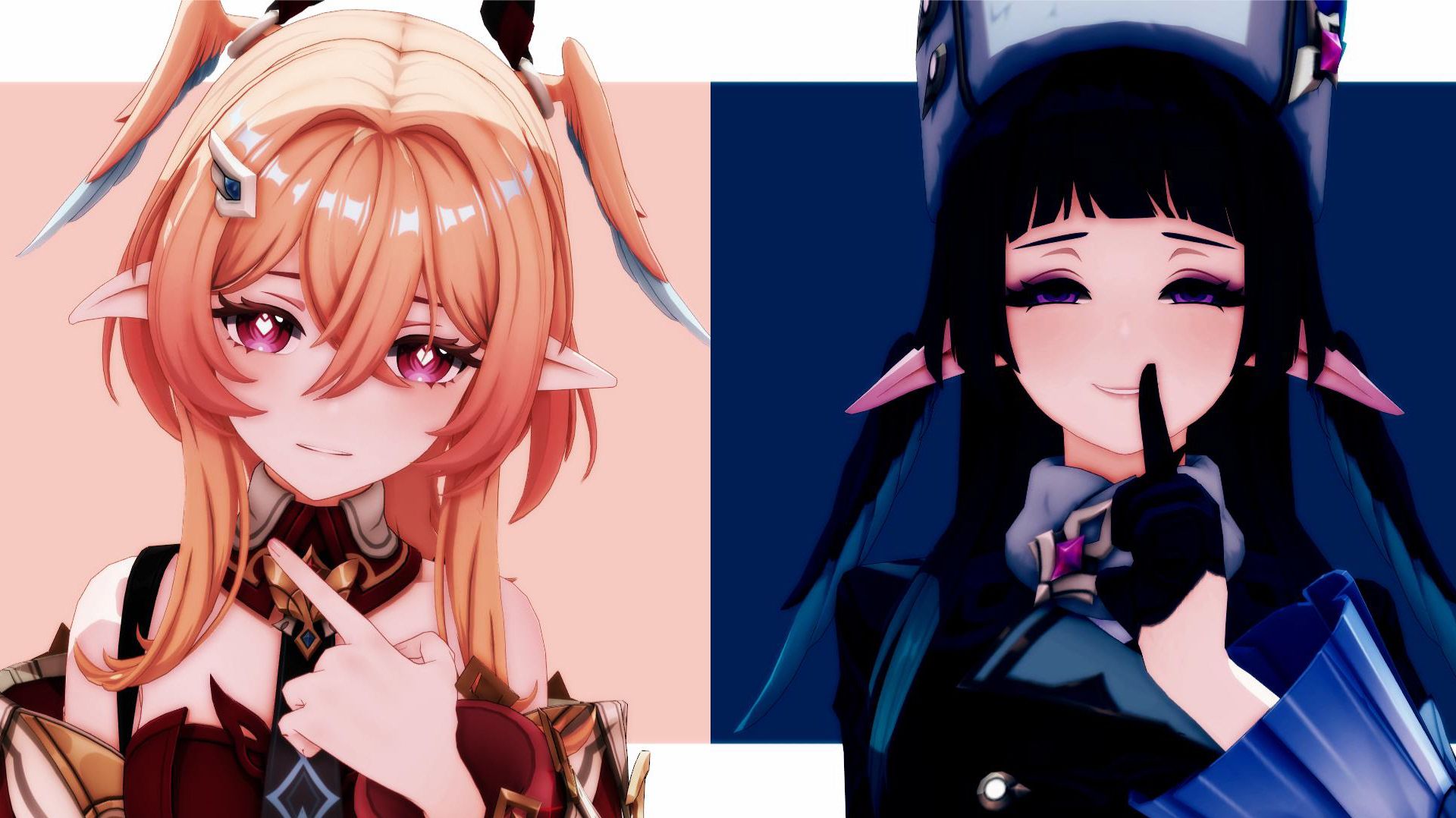 ||mmd x Genshin Impact|| Obsessed with me |Celaeno||Linnea|