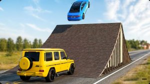 «Машины против трамплина» в BeamNG Drive! (2)
