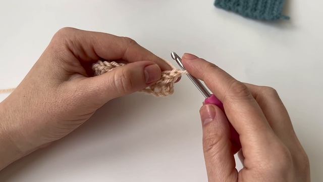 Базовые петли крючком для вязания кардигана с японским плечом