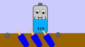 Blue Ice Cream Mukbang Animation   Battery Charging Animation   Mukbang Animation   NCR Animation