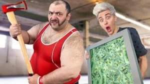 Самый СИЛЬНЫЙ Человек В МИРЕ vs Бронированное Стекло с 1000