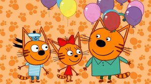 Три кота! Новые серии - игра. Мультики для детей. Яркие детские мультики смотреть!