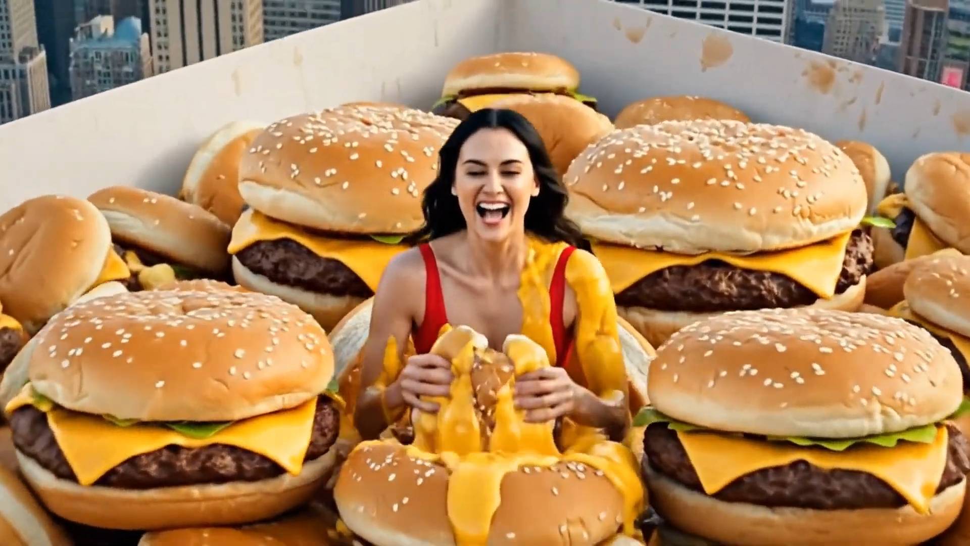 Какой бассейн лучше Невероятные погружения в мир брендов 🍕🥤  Невероятное АСМР. Мультики для детей