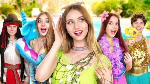 👑 МАСКАРАД У БАССЕЙНА! 🎭 Мой ОТПУСК МЕЧТЫ превратился в БИТВУ КОРОЛЕВ! 👙