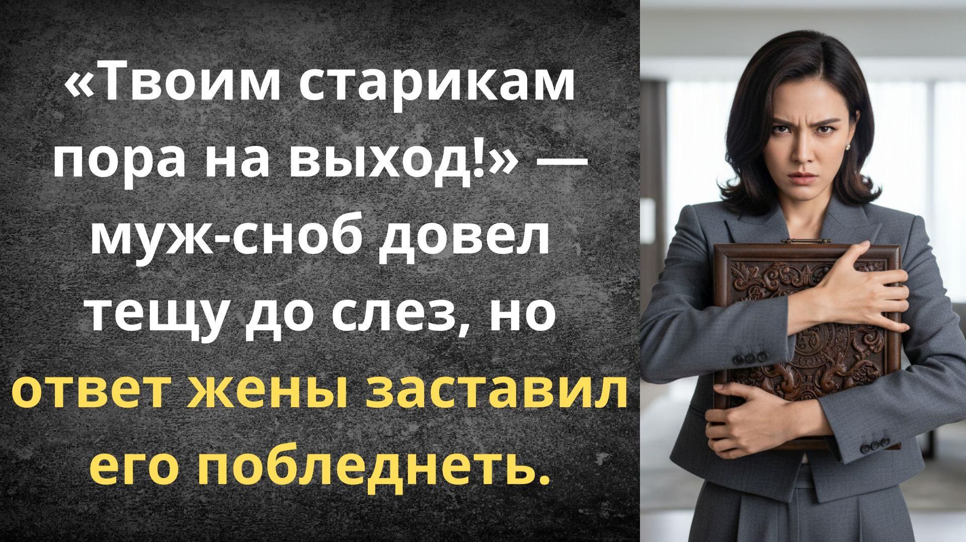 Муж выставил моих родителей. Вылетел сам! | Истории из жизни