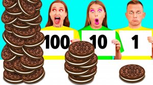 100 Слоев Еды Челлендж # Битвы с Едой от TeamTeen Challenge