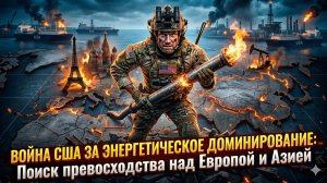 ⛽Брайан Берлетик |Кровавая нефть: США развязывают войны, чтобы задушить Европу и Азию своей энергией
