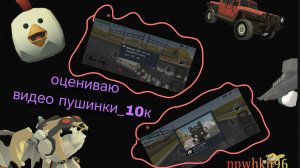 оцениваю видео пушинки_10к