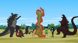 Команда Годзиллы против Dame Tu Cosita： скоростное испытание и дикий танцевальный хаос ｜ экшен