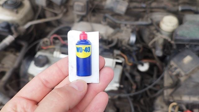 Настоящий мужской пробник WD-40
