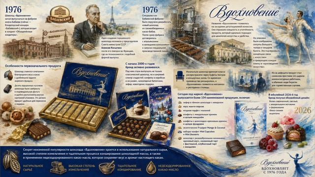 Шоколад Вдохновение: История создания