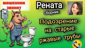 Рената. Подозрение на старые ржавые трубы. Сборник телефонных разговоров с мошен