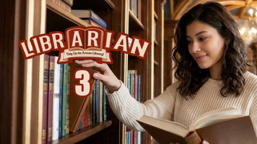 📚🕯️ # 3 Библиотекарь: Теперь бегаем и притягиваем ✦ Librarian 🔮⏳🧚