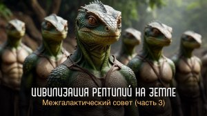 Цивилизация рептилоидов на Земле (часть 3)