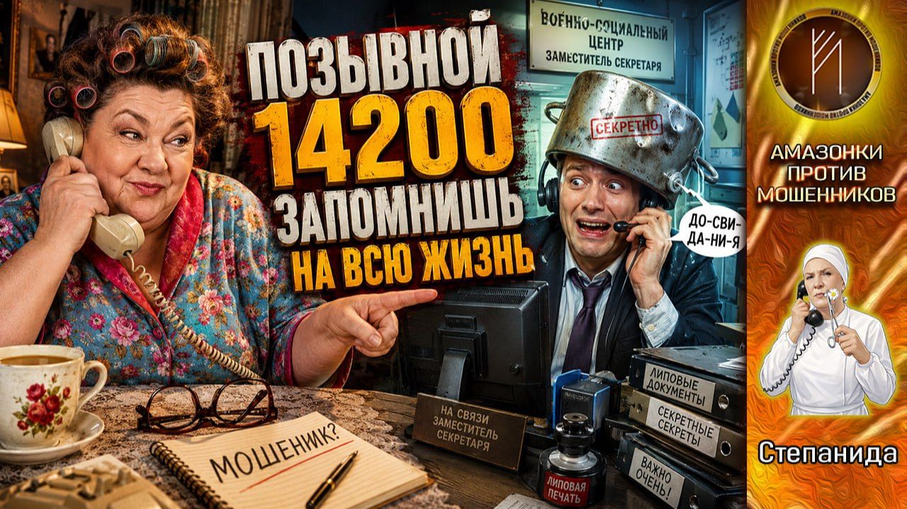 СТЕПАНИДА / Выдала мошеннику позывной на всю жизнь / ДО-СВИ-ДА-НИ-Я сказал он… и сам испугался