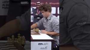 Магнус Карлсен не сдержал эмоций! #шахматы #chess