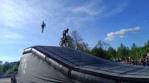 Рошаль - выступление команды мотофристайла FMX13.