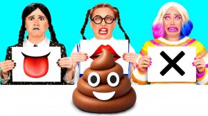 Откуси Лизни или Ничего Челлендж # Забавные Лайфхаки с Едой от TeamTeen Challenge