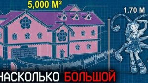 Насколько велика 5 глава Poppy Playtime в реальной жизни? Насколько же велик дом Лили?
