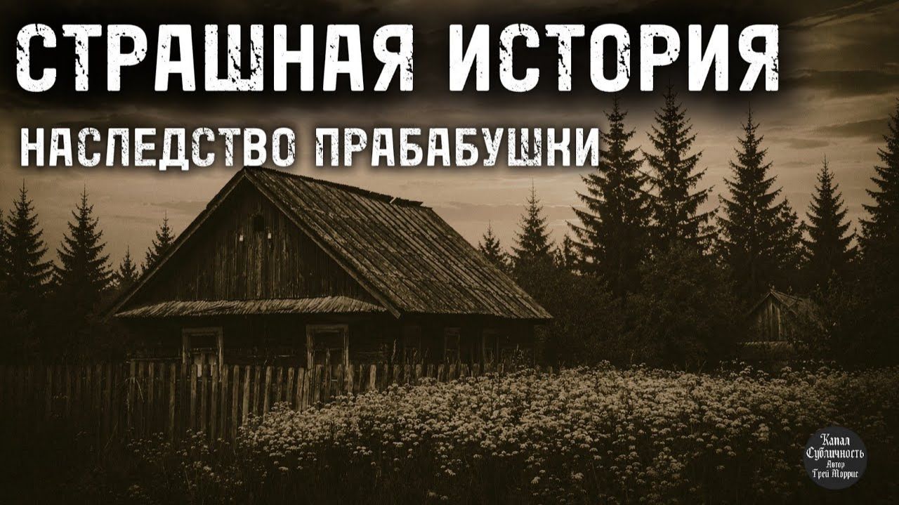СТРАШНАЯ ИСТОРИЯ. Наследство ПРОБАБУШКИ.