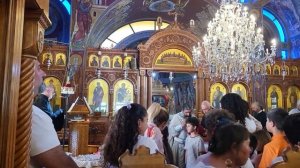 Причастие у Богородицы Айа Напа