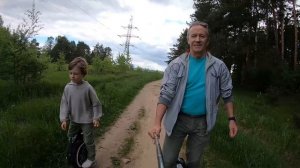 Калуга. Моноколесо. Миша в бору