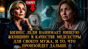 Бизнес леди нанимает нищую женщину в качестве медсестры для своего мужа, и то, что произойдет дальше