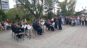 уличный духовой оркестр