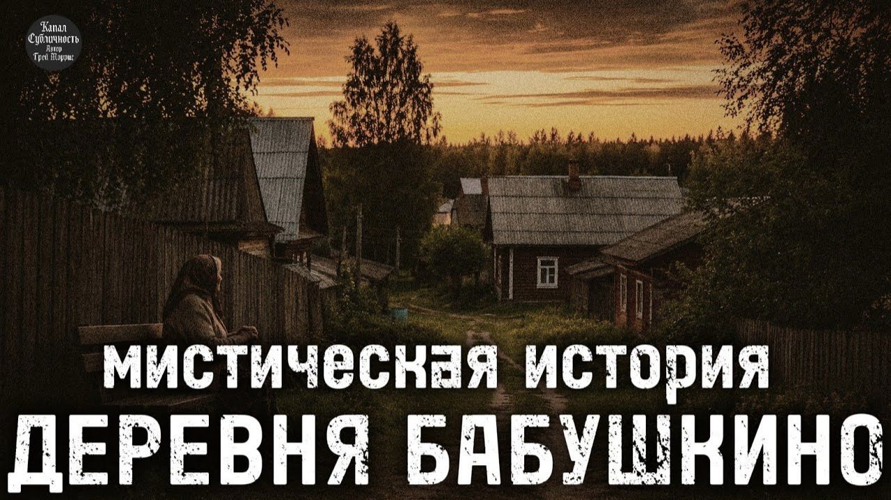 МИСТИЧЕСКАЯ ИСТОРИЯ.В ДЕРЕВНЕ У БАБУШКИ.