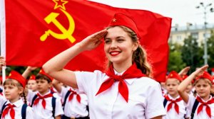 «Алые знамёна» - ностальгмческая песня ко дню пионерии