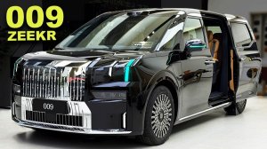 Обновленная версия ZEEKR 009 2026 года — лучший представительский электро-минивэн | Полный обзор
