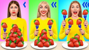 Быстрая Средняя или Медленная Скорость Еды Челлендж # Смешные Ситуации с Едой от Mega DO Challenge
